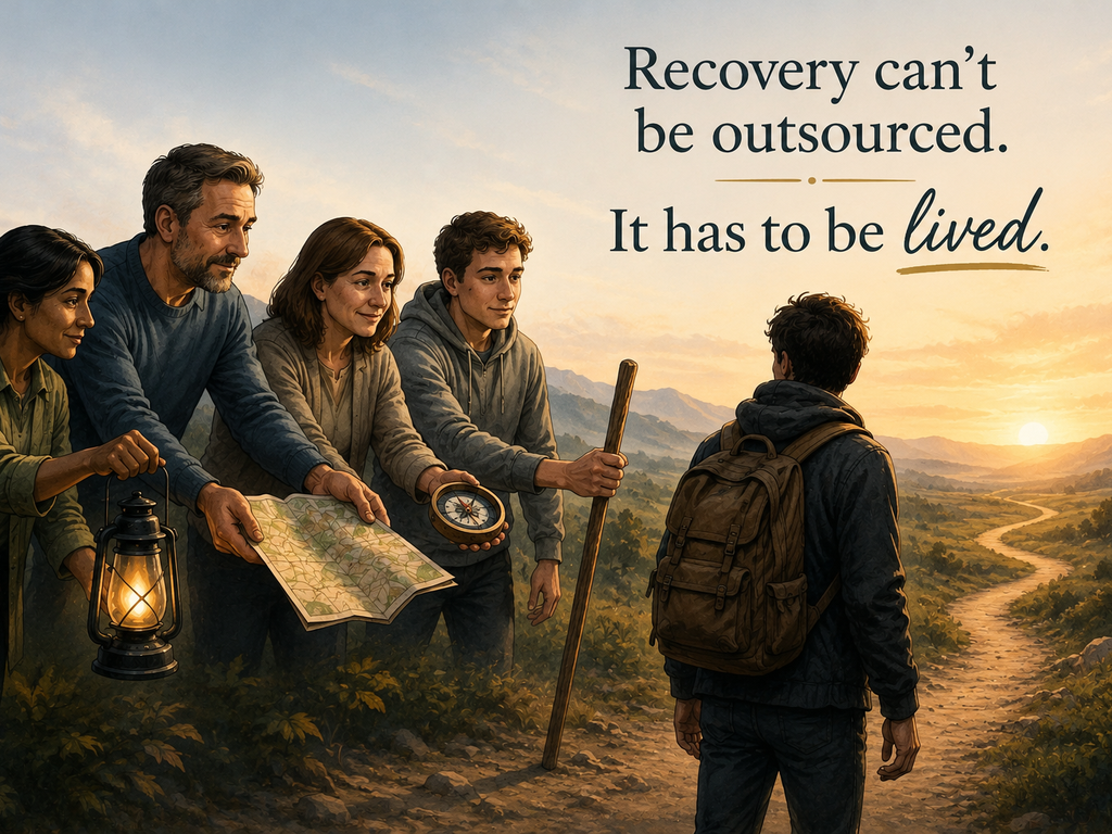 Recovery Can’t Be Outsourced. It Has to Be Lived.
